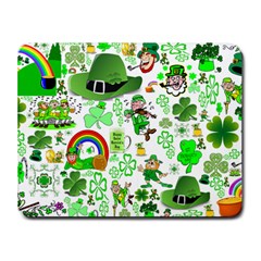 St Patrick s Day Collage Small Mouse Pad (rectangle) by StuffOrSomething