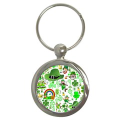 St Patrick s Day Collage Key Chain (round) by StuffOrSomething