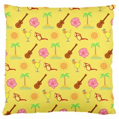 Summer Time Large Cushion Case (two Sided) 