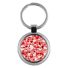  Pretty Hearts  Key Chain (round) by Colorfulart23