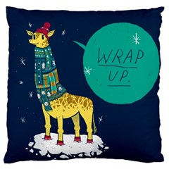Wrap Up  Large Cushion Case (single Sided)  by Contest1878722