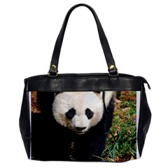 Giant Panda Oversize Office Handbag (one Side) by AnimalLover