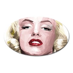 Marilyn Magnet (oval) by malobishop