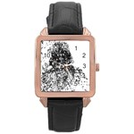 Darth Vader Rose Gold Leather Watch 