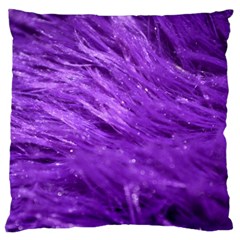 Purple Tresses Large Cushion Case (single Sided) 
