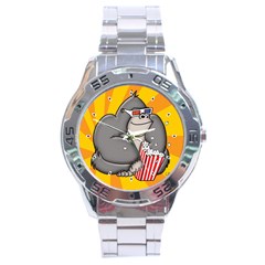 It s Movie Time Stainless Steel Analogue Men’s Watch by CaterinaBassano