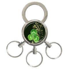 Clover 3-ring Key Chain