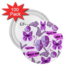 Invisible Illness Collage 2 25  Button (100 Pack) by FunWithFibro