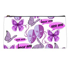 Invisible Illness Collage Pencil Case by FunWithFibro