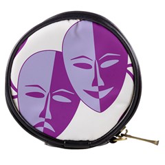 Comedy & Tragedy Of Chronic Pain Mini Makeup Case by FunWithFibro