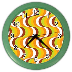 Retro Wall Clock (color) by Siebenhuehner