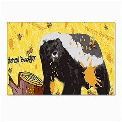 Honeybadgersnack Postcards 5  X 7  (10 Pack) by BlueVelvetDesigns