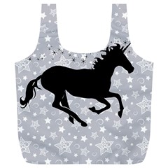 Unicorn On Starry Background Reusable Bag (xl) by StuffOrSomething