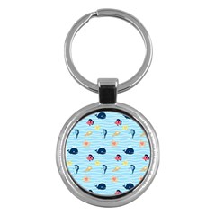 Fun Fish Of The Ocean Key Chain (round) by StuffOrSomething