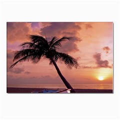 Sunset At The Beach Postcards 5  X 7  (10 Pack) by StuffOrSomething