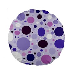 Passion For Purple 15  Premium Round Cushion  by StuffOrSomething