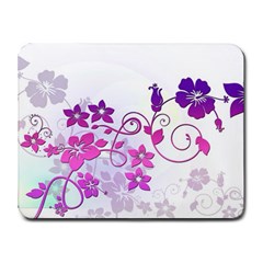Floral Garden Small Mouse Pad (rectangle) by Colorfulart23