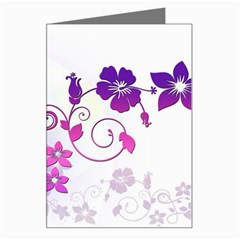Floral Garden Greeting Card by Colorfulart23