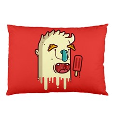 Eat The Popsicle And Relax Pillow Case by Failuretalent