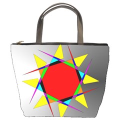 Star Bucket Handbag by Siebenhuehner