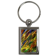 Abstract Smoke Key Chain (rectangle) by StuffOrSomething