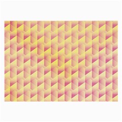 Geometric Pink & Yellow  Glasses Cloth (large) by Zandiepants