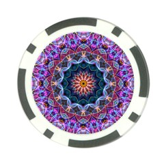 Purple Lotus Poker Chip (10 Pack) by Zandiepants
