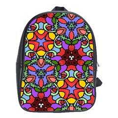 Bright Colors School Bag (large) by Rbrendes