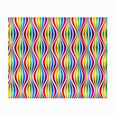 Rainbow Waves Glasses Cloth (small) by Colorfulplayground