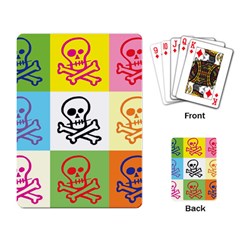 Skull Playing Cards Single Design by Siebenhuehner