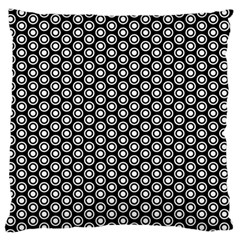Groovy Circles Large Cushion Case (two Sided)  by StuffOrSomething