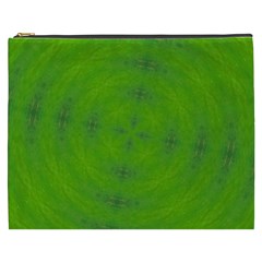 Go Green Kaleidoscope Cosmetic Bag (xxxl) by Fractalsandkaleidoscopes