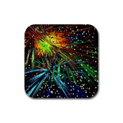 Exploding Fireworks Drink Coasters 4 Pack (square) by StuffOrSomething