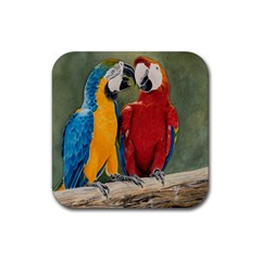 Feathered Friends Drink Coasters 4 Pack (square) by TonyaButcher