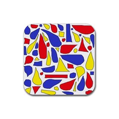 Silly Primaries Drink Coasters 4 Pack (square) by StuffOrSomething
