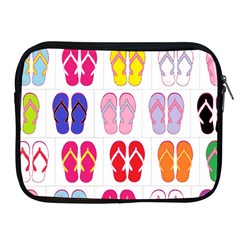 Flip Flop Collage Apple Ipad Zippered Sleeve by StuffOrSomething