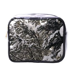 Snowy Trees Mini Travel Toiletry Bag (one Side) by DmitrysTravels