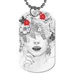 Flower Child Dog Tag (One Sided)