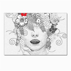 Flower Child Postcards 5  X 7  (10 Pack) by StuffOrSomething