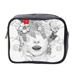 Flower Child Mini Travel Toiletry Bag (Two Sides)