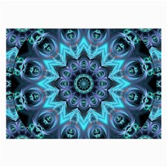 Star Connection, Abstract Cosmic Constellation Glasses Cloth (large, Two Sided)