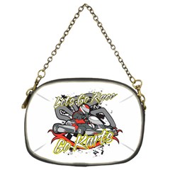 Lets Race Go Karts Chain Purse (two Sides) by MegaSportsFan