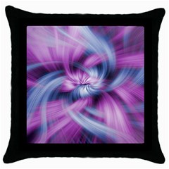 Mixed Pain Signals Black Throw Pillow Case by FunWithFibro