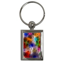 Fractal Fantasy Key Chain (rectangle) by StuffOrSomething
