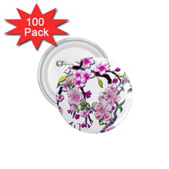 Cherry Bloom Spring 1 75  Button (100 Pack) by TheWowFactor