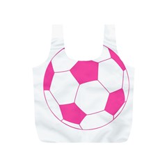 Soccer Ball Pink Reusable Bag (s) by Designsbyalex