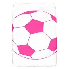 Soccer Ball Pink Removable Flap Cover (small) by Designsbyalex