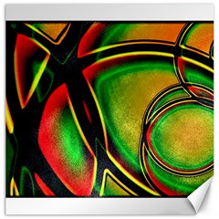 Multicolored Modern Abstract Design Canvas 16  X 16  (unframed) by dflcprints