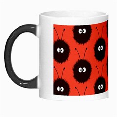 Red Cute Dazzled Bug Pattern Morph Mug by CreaturesStore
