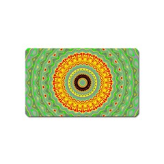 Mandala Magnet (name Card) by Siebenhuehner